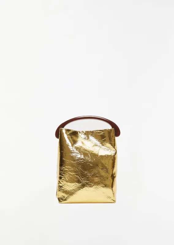 Metallic Nappa Leather Bag sold by La Garconne