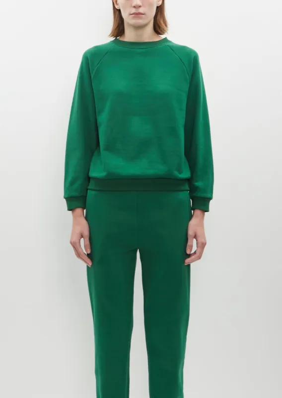 Studio Sweatshirt — Collegiate Green sold by La Garconne