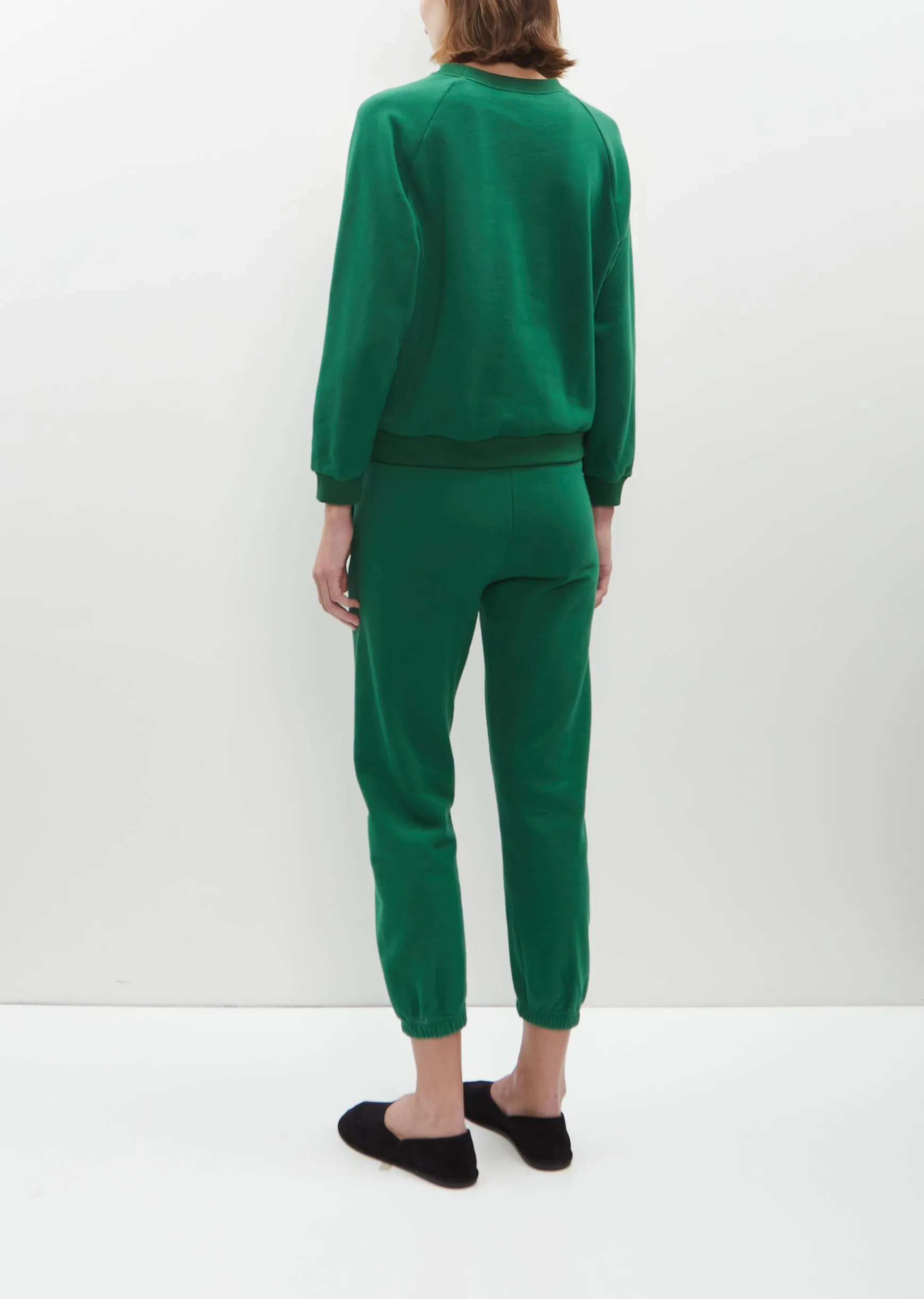 Studio Sweatshirt — Collegiate Green sold by La Garconne product image thumbnail 3