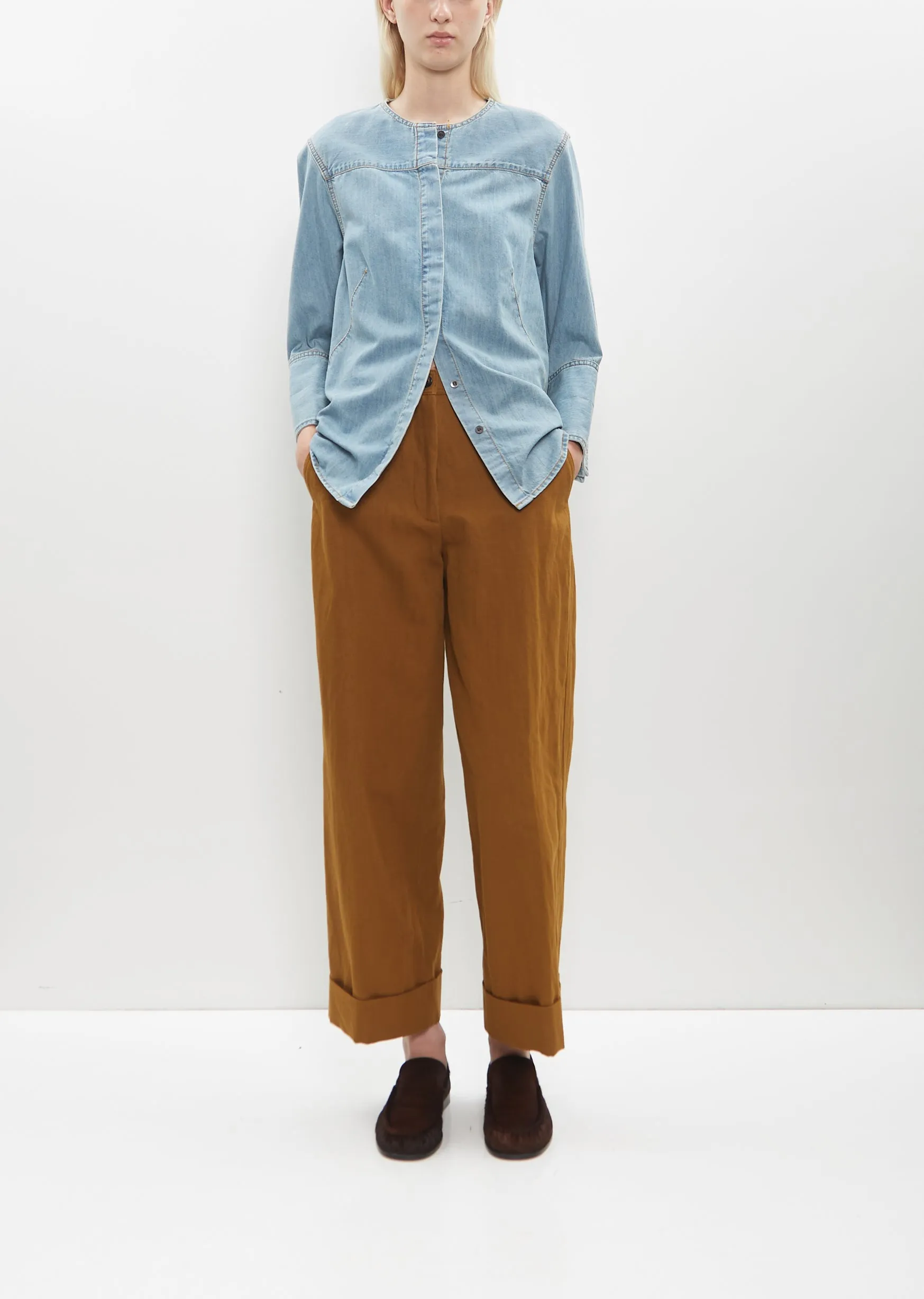 Pakora Bis Pants — Umber sold by La Garconne