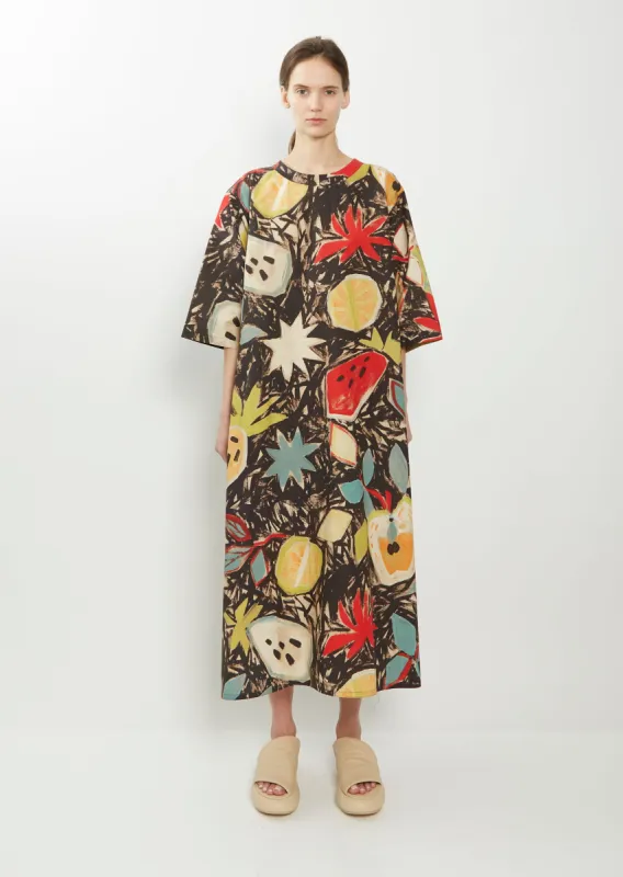 Darby Poplin Cotton Dress — Fruit sold by La Garconne