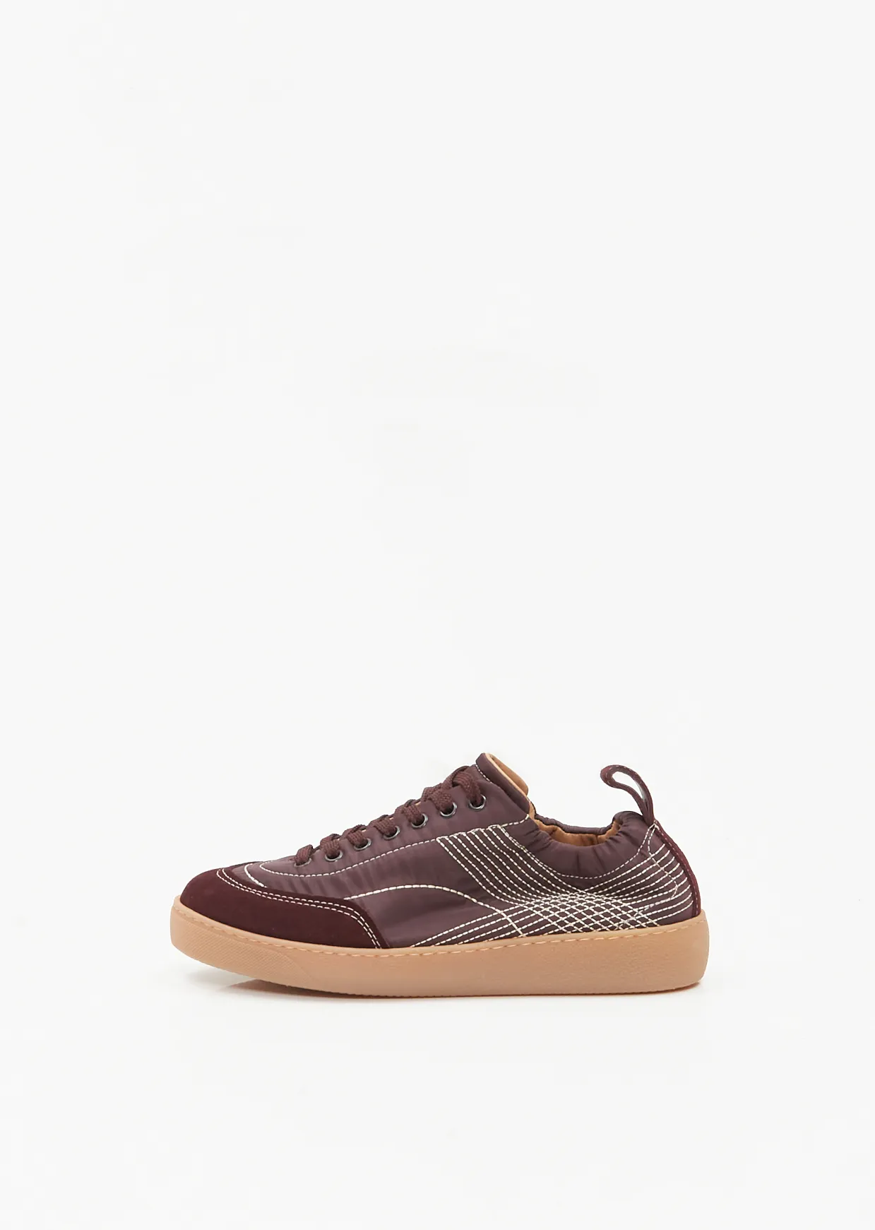 New Cassetta Sneaker — Bordeaux sold by La Garconne