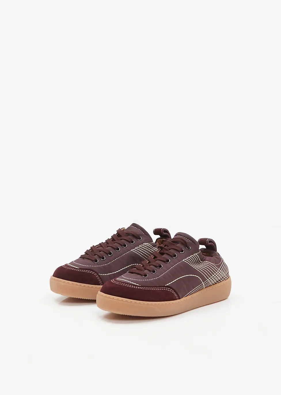 New Cassetta Sneaker — Bordeaux sold by La Garconne product image thumbnail 2