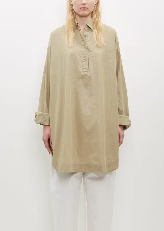 Tippy Cotton Top — Sand sold by La Garconne