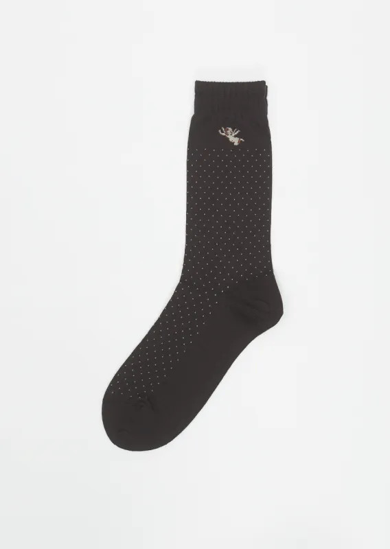 Angel Socks — Brown sold by La Garconne