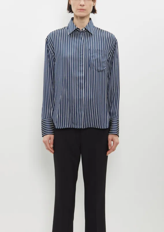Concealed Placket Shirt sold by La Garconne