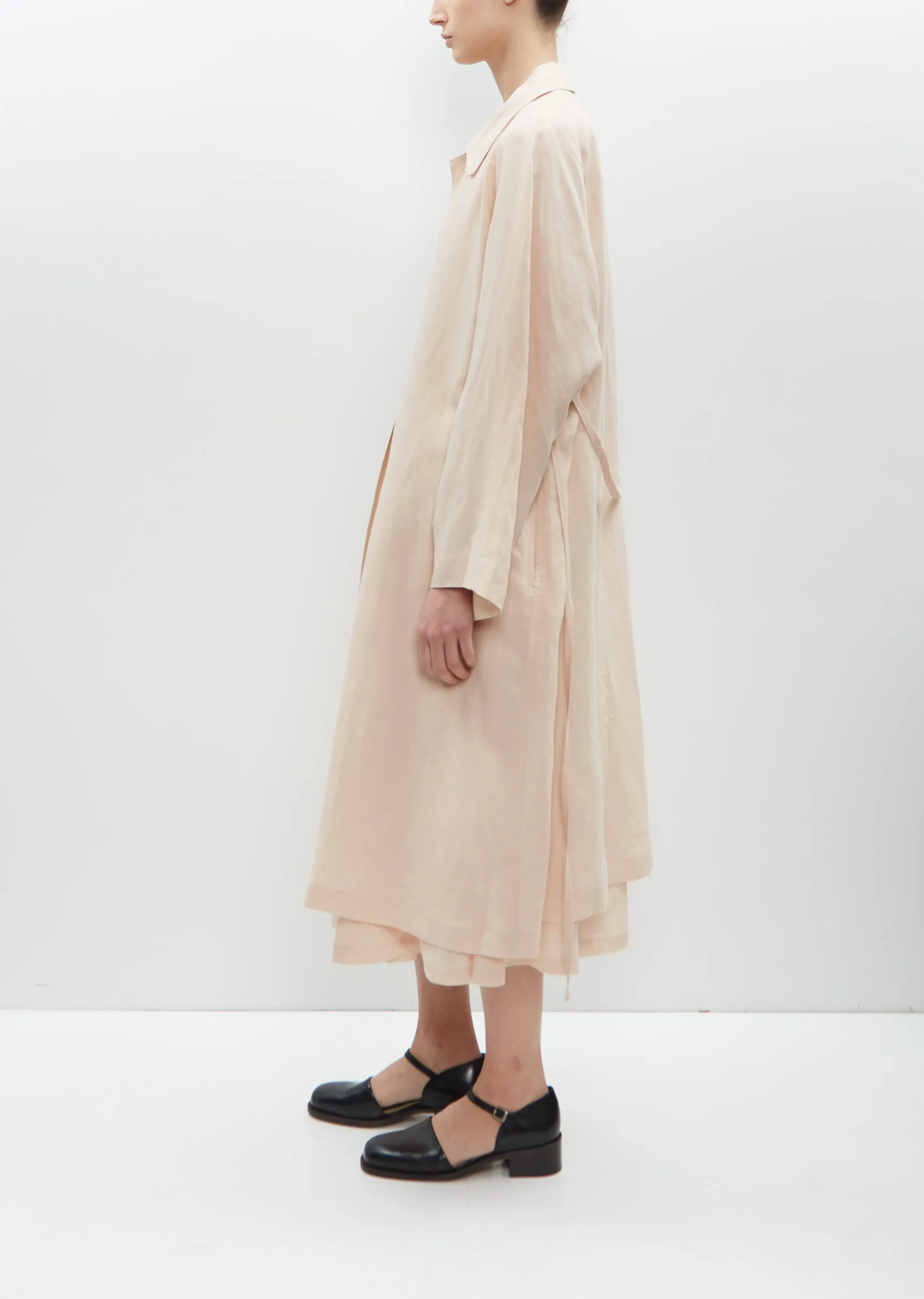 Cat Linen-Tencel Duster Coat sold by La Garconne product image thumbnail 2