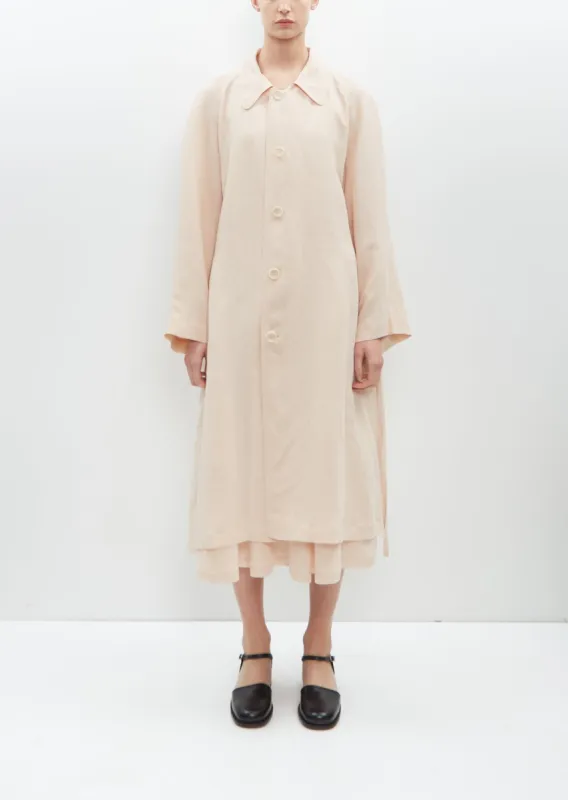 Cat Linen-Tencel Duster Coat sold by La Garconne