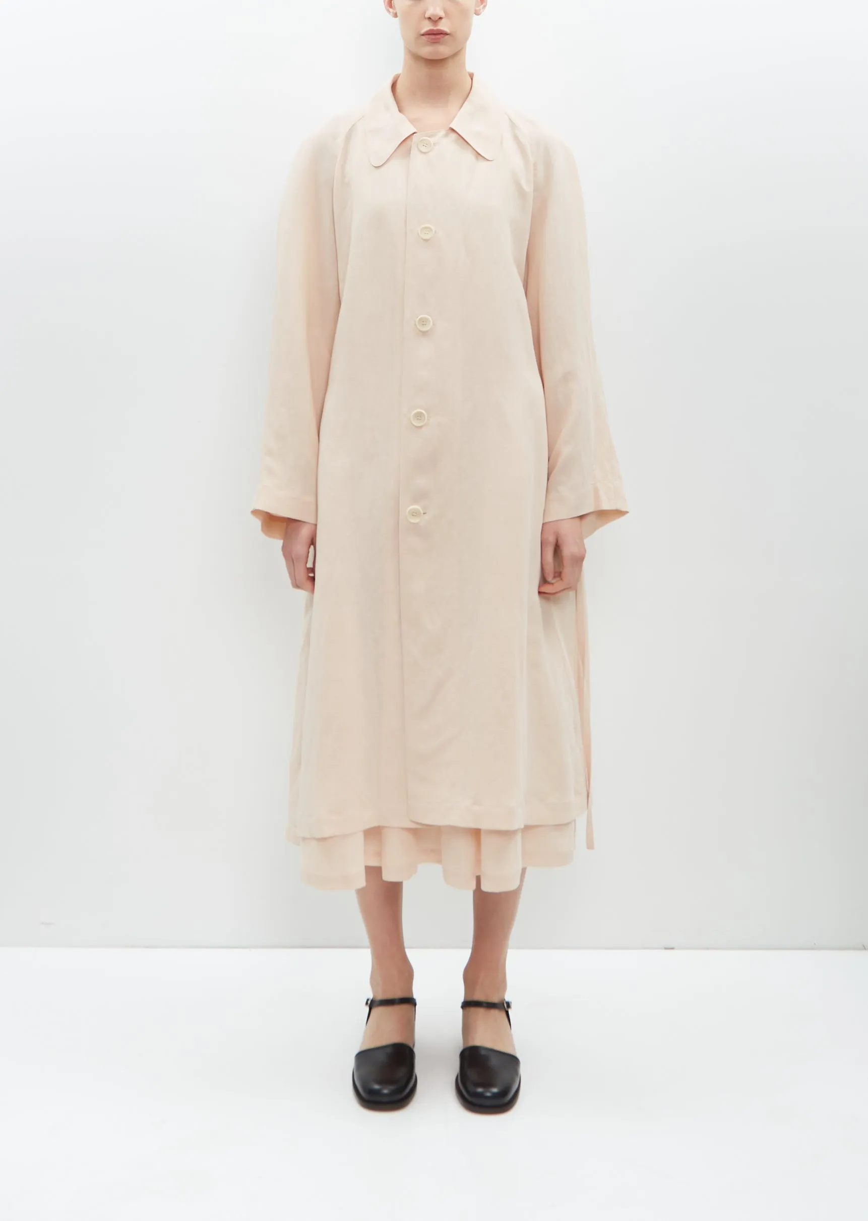 Cat Linen-Tencel Duster Coat sold by La Garconne