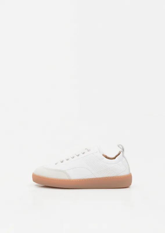 New Cassetta Sneaker — White sold by La Garconne