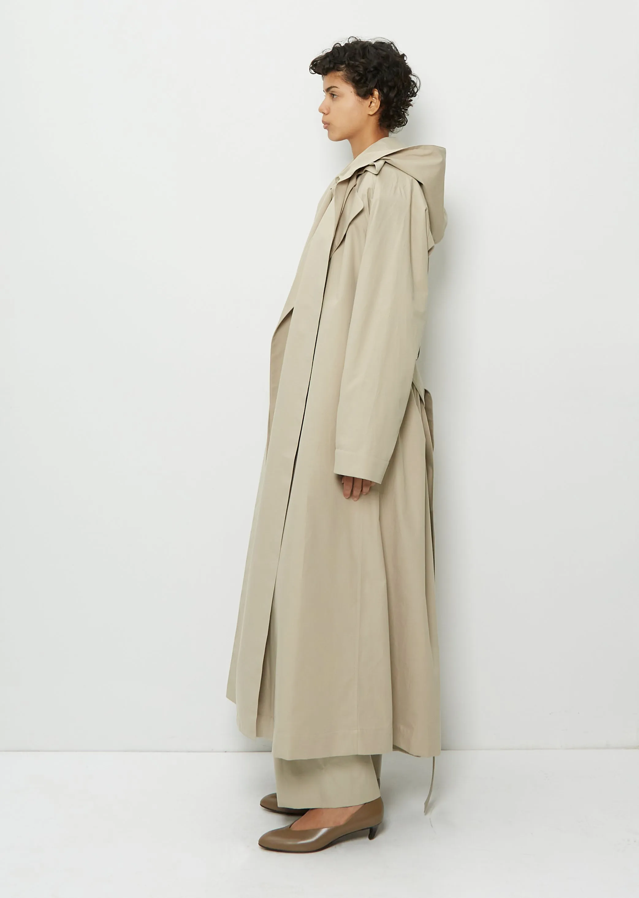Badva Cotton Trench Coat sold by La Garconne product image thumbnail 3