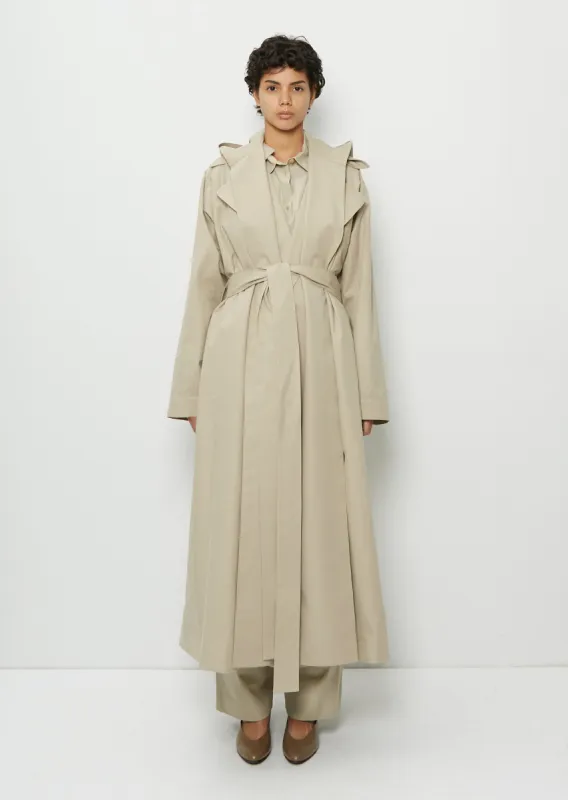 Badva Cotton Trench Coat sold by La Garconne