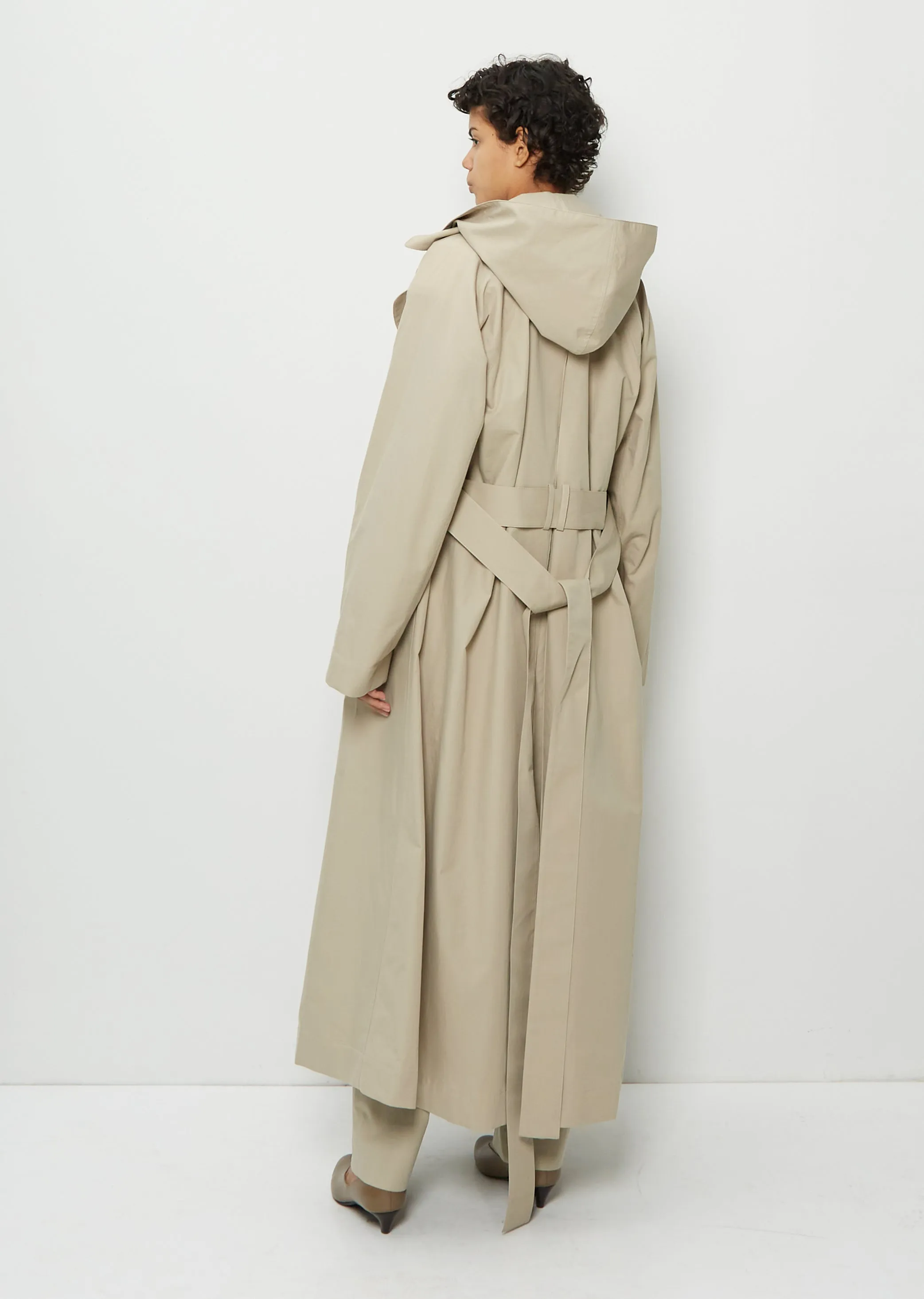 Badva Cotton Trench Coat sold by La Garconne product image thumbnail 4