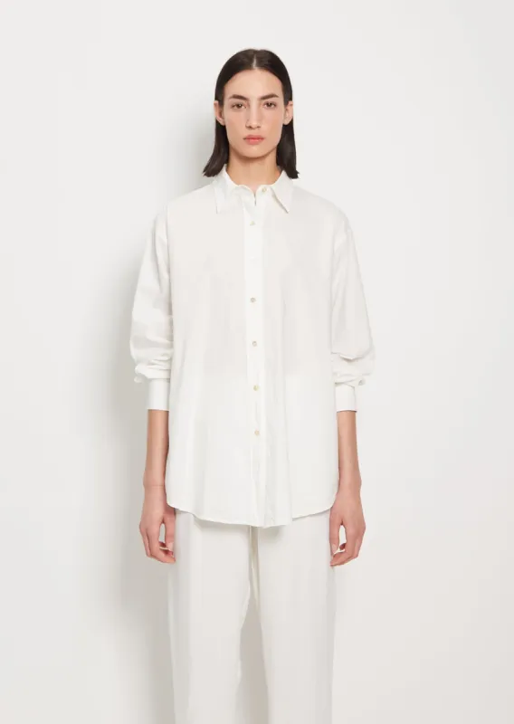 Cotton Poplin Shirt sold by La Garconne