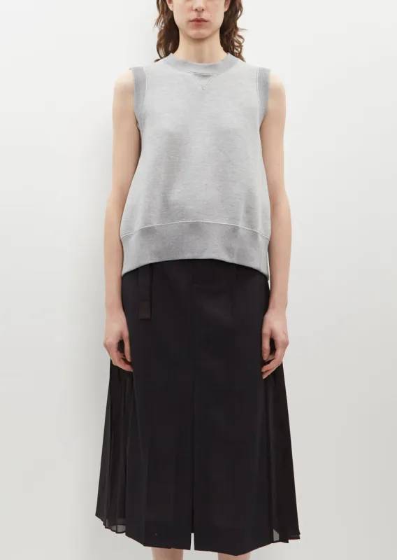 Sponge Sweat Pullover — Light Gray sold by La Garconne