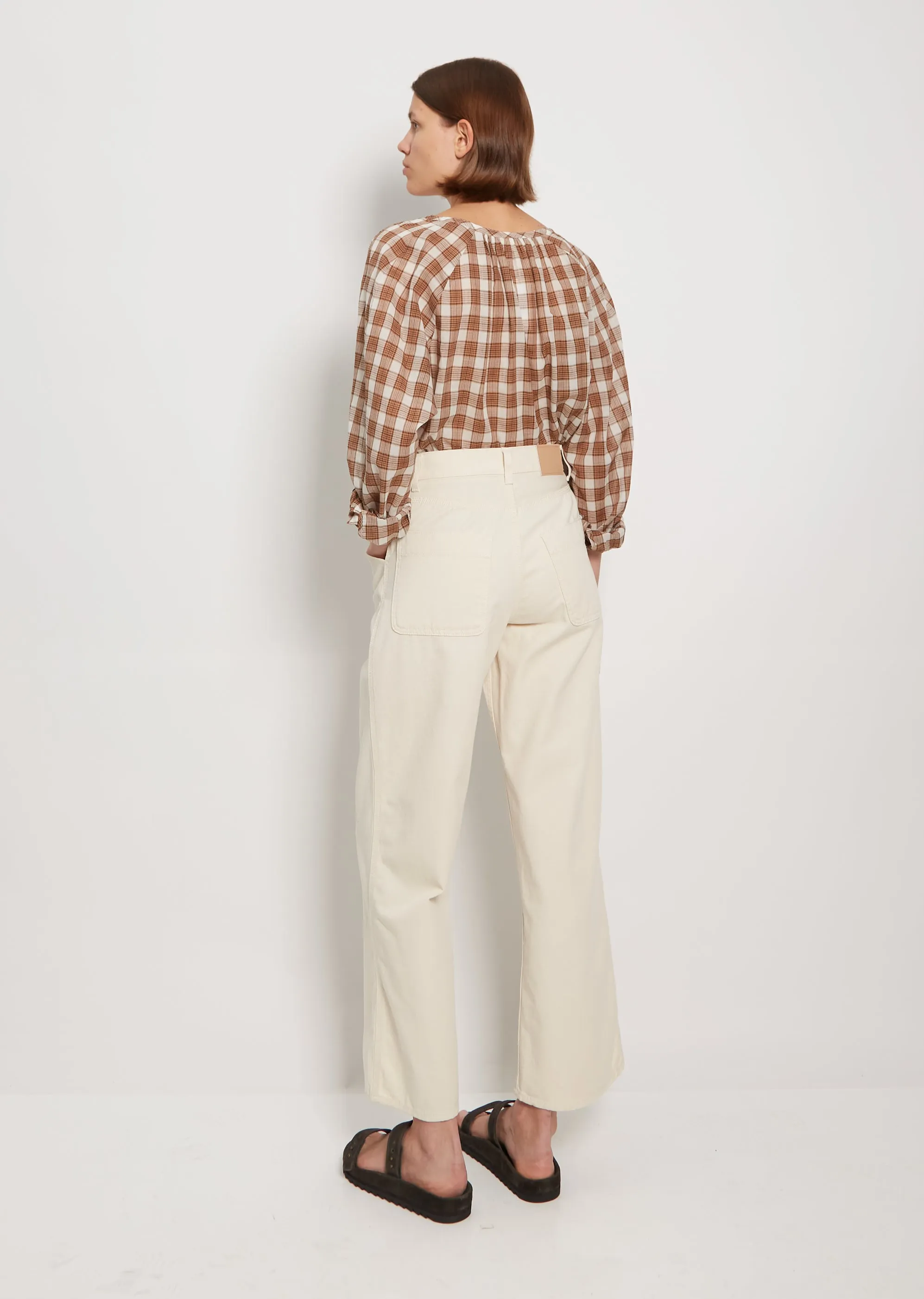 Oversized Cotton Trouser Jean sold by La Garconne product image thumbnail 3