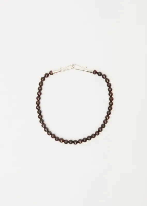 Grecian Collar — Garnet sold by La Garconne