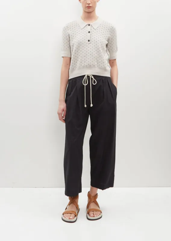 Cotton Drawstring Pant sold by La Garconne