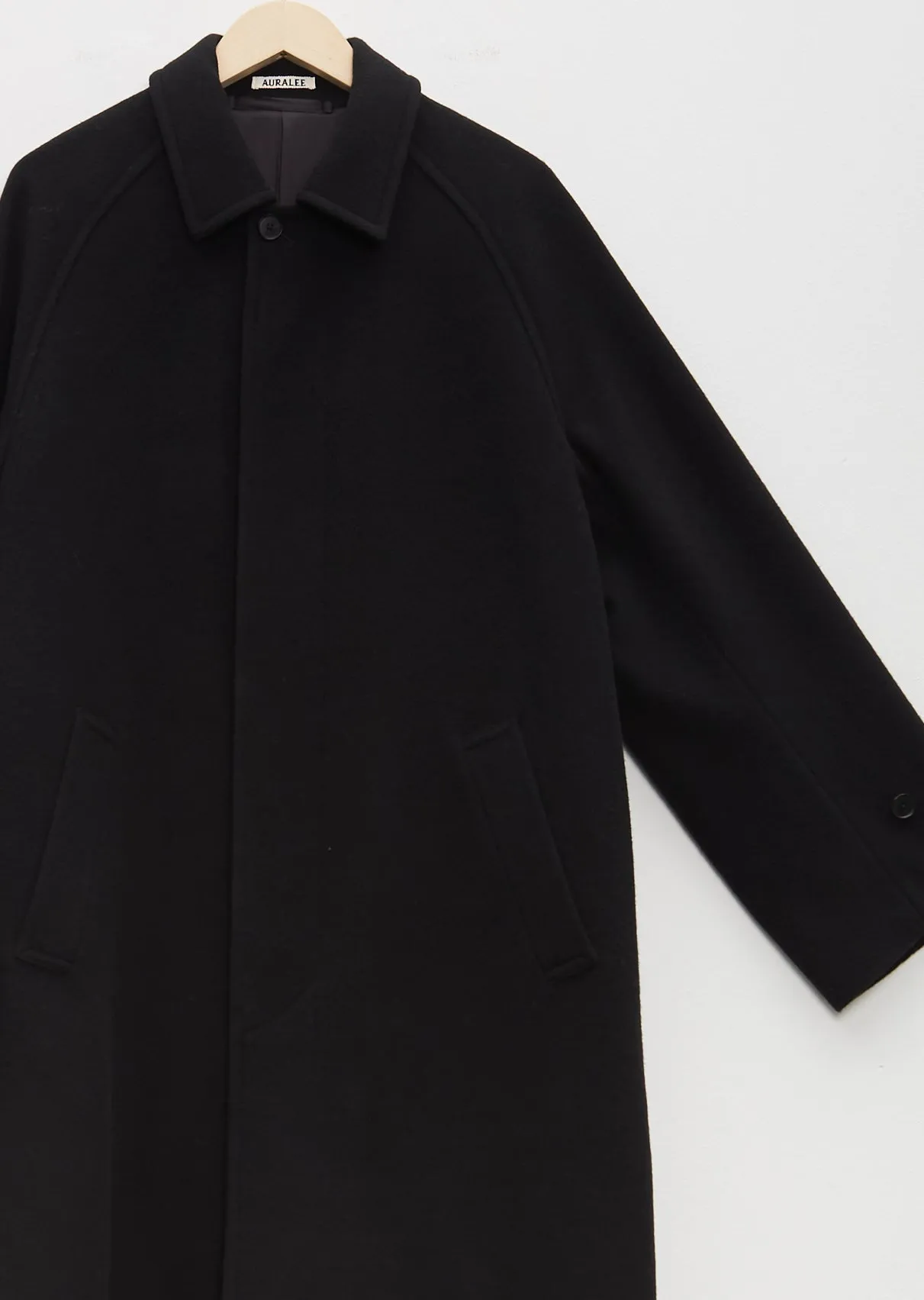 Cashmere Wool Mosser Soutien Collar Coat | Parallel