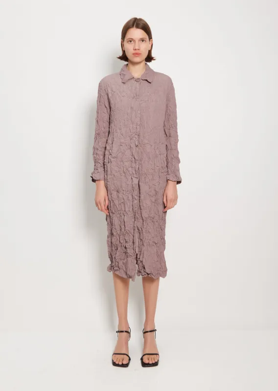 Raltonas Poly Crush Coat sold by La Garconne