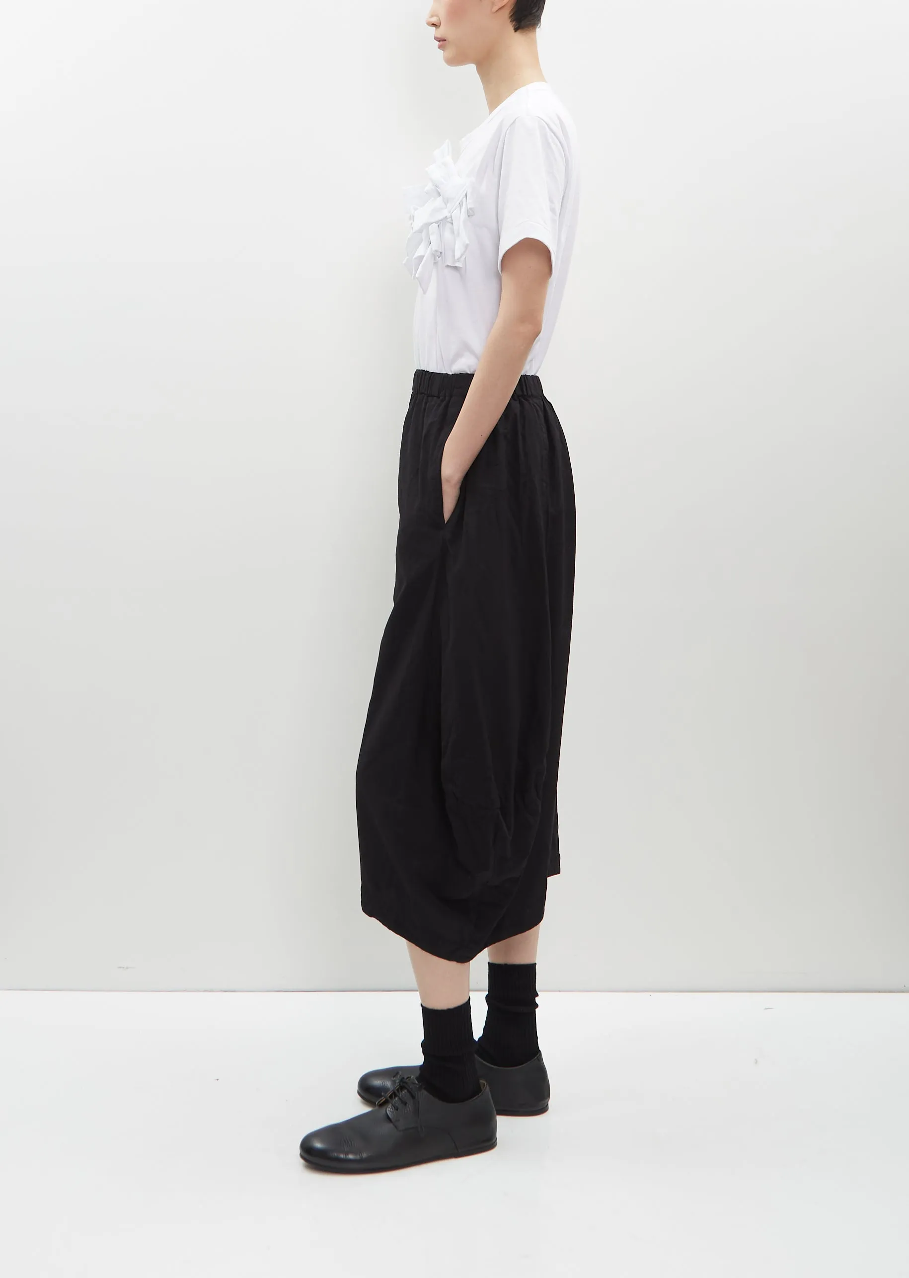 Cropped Asymmetrical Pull On Pant sold by La Garconne product image thumbnail 2