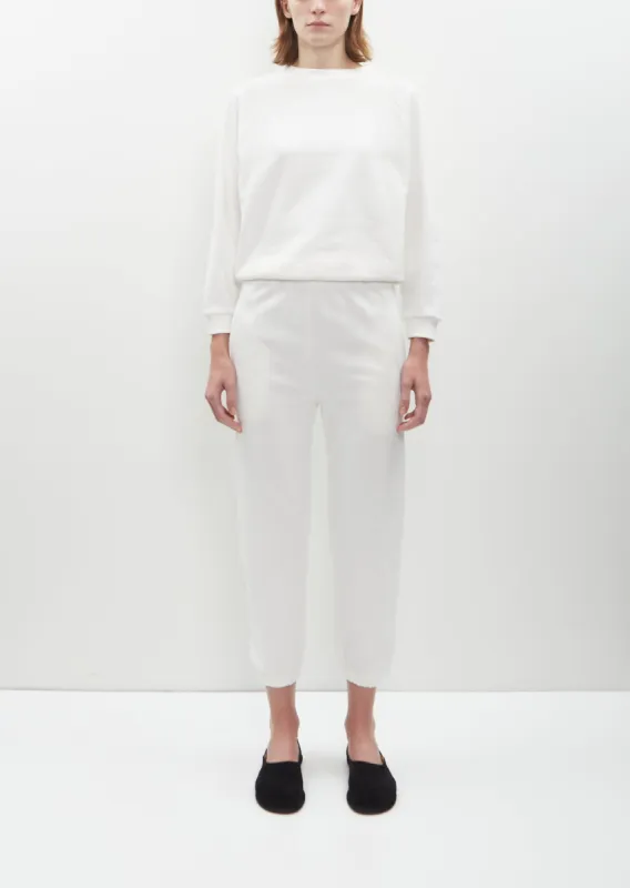 Studio Sweatpant — White sold by La Garconne