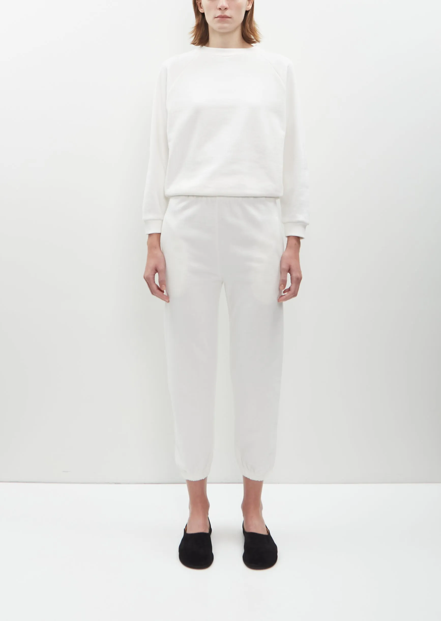 Studio Sweatpant — White sold by La Garconne