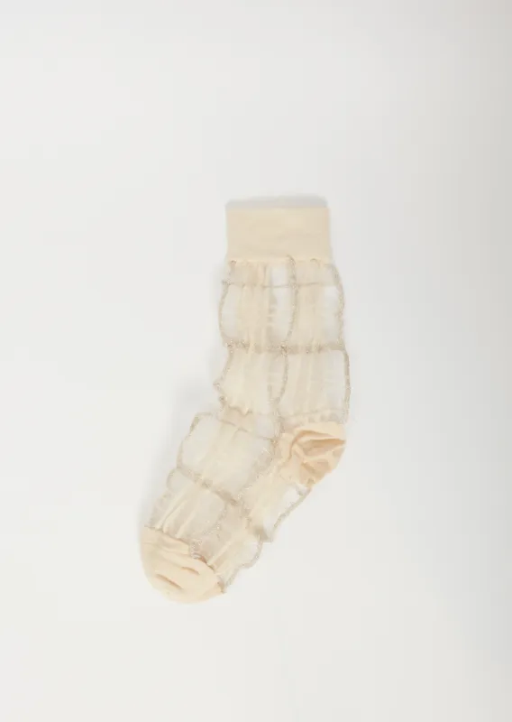 Plaid Socks — Off White sold by La Garconne