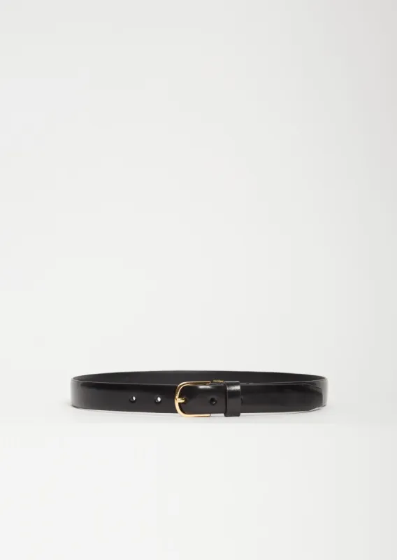 Slim Trouser Leather Belt sold by La Garconne