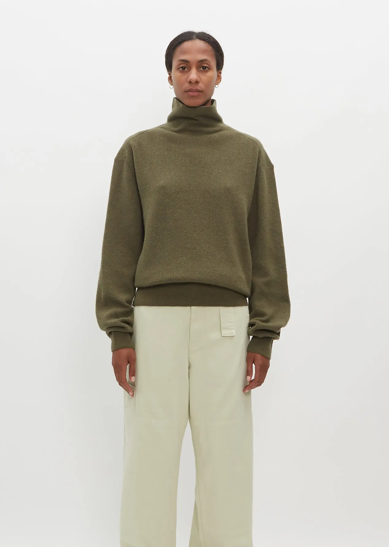 Turtleneck Wool Sweater sold by La Garconne