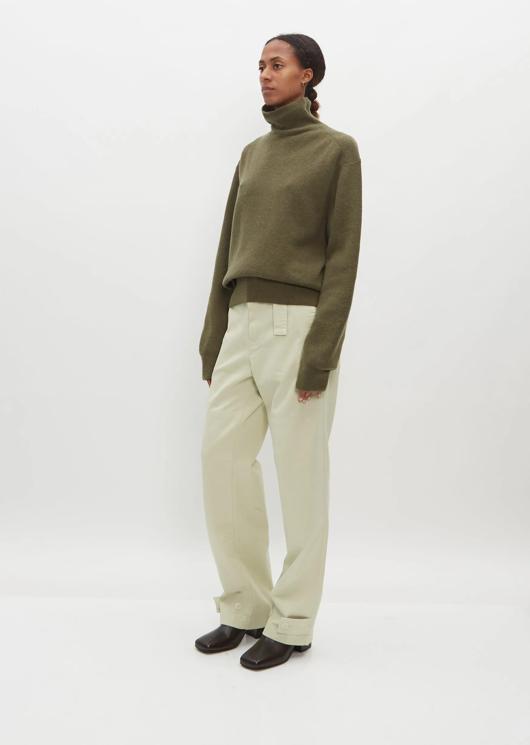Turtleneck Wool Sweater sold by La Garconne product image thumbnail 4