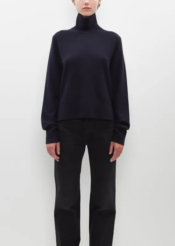 Cropped Turtleneck sold by La Garconne