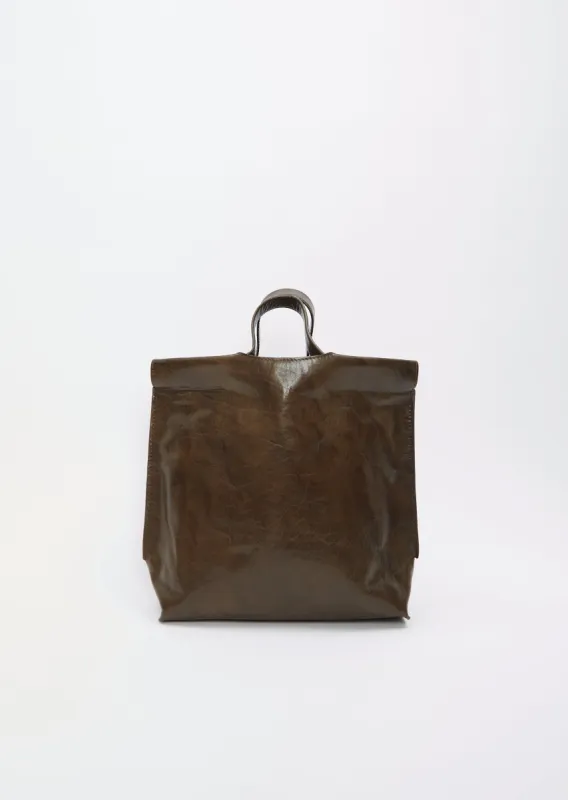 Shopper Bag, Small — Olive sold by La Garconne