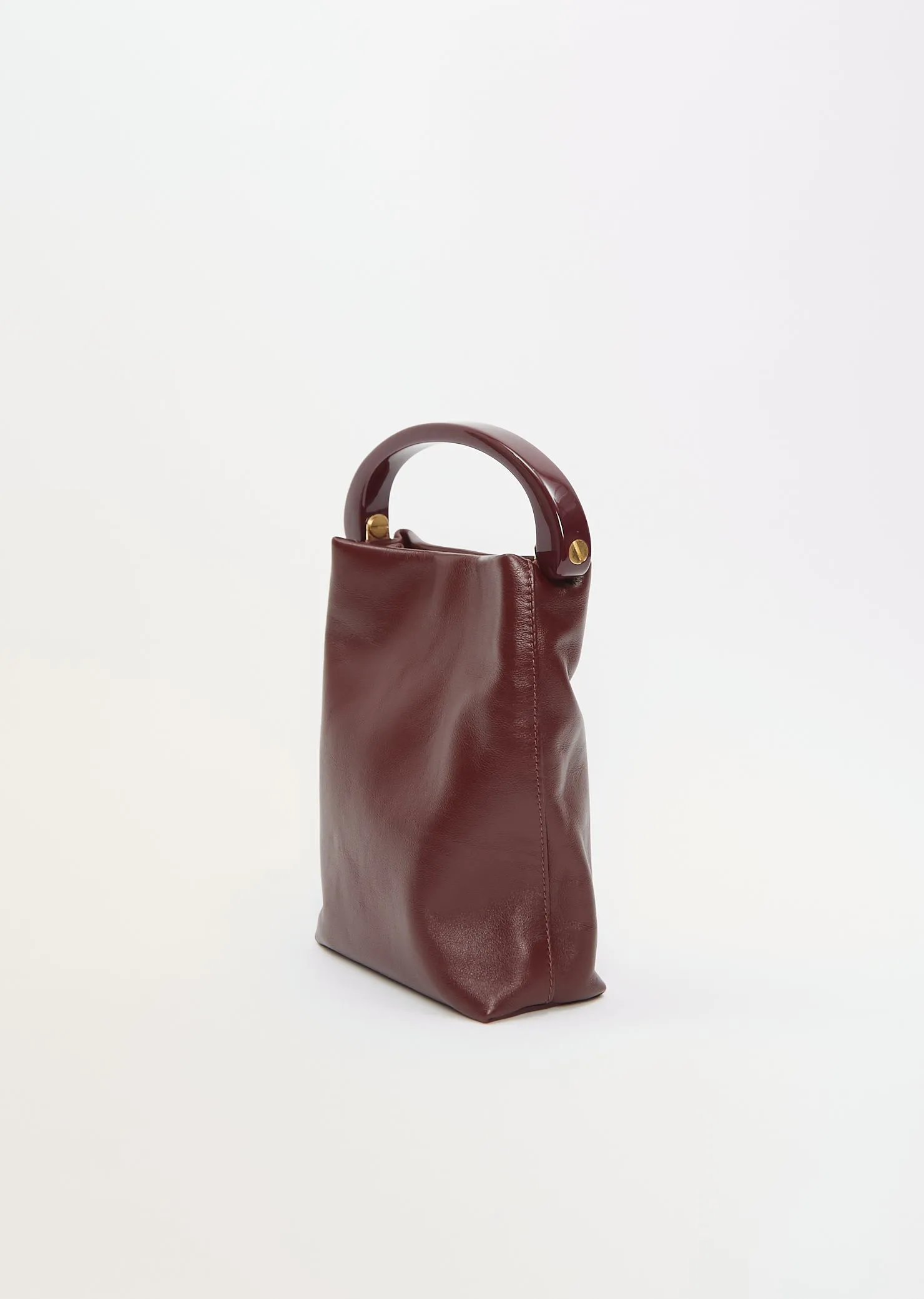 Crossbody Crisp Bag — Burgundy sold by La Garconne product image thumbnail 2