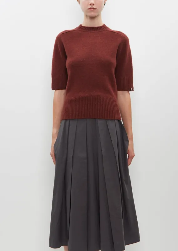n° 374 Lauren Sweater — Maroon sold by La Garconne