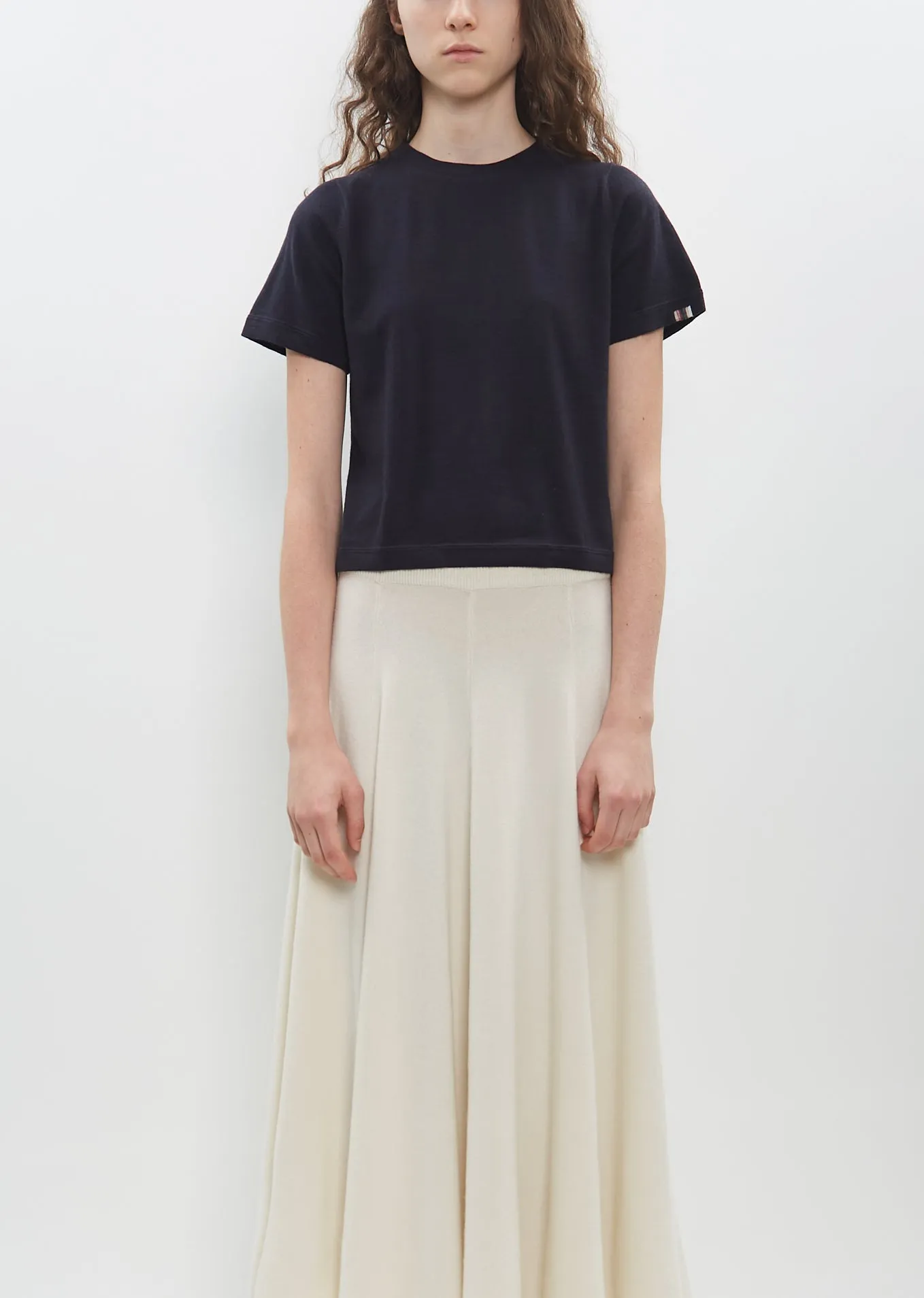 n° 267 Tina Top — Navy sold by La Garconne