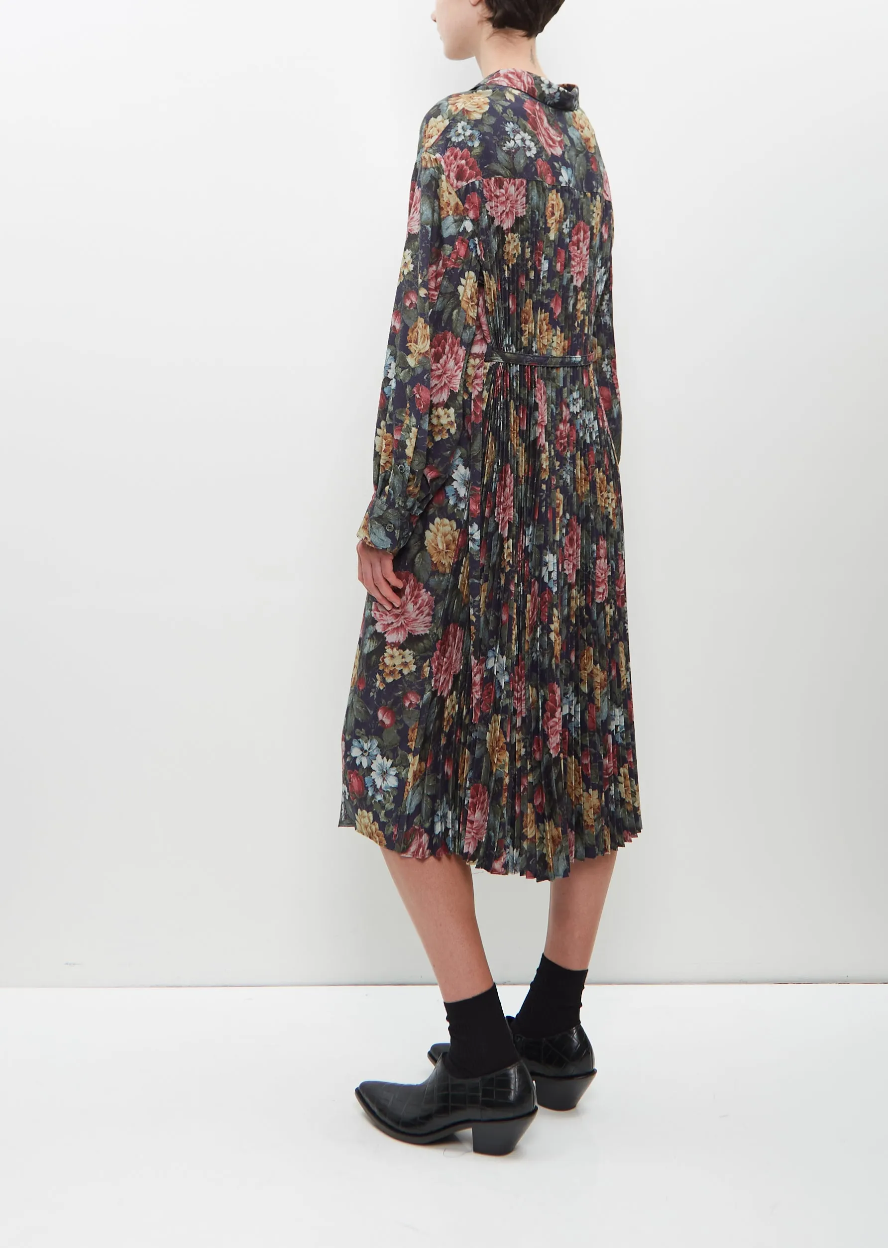 Long Sleeve Button Dress sold by La Garconne product image thumbnail 3