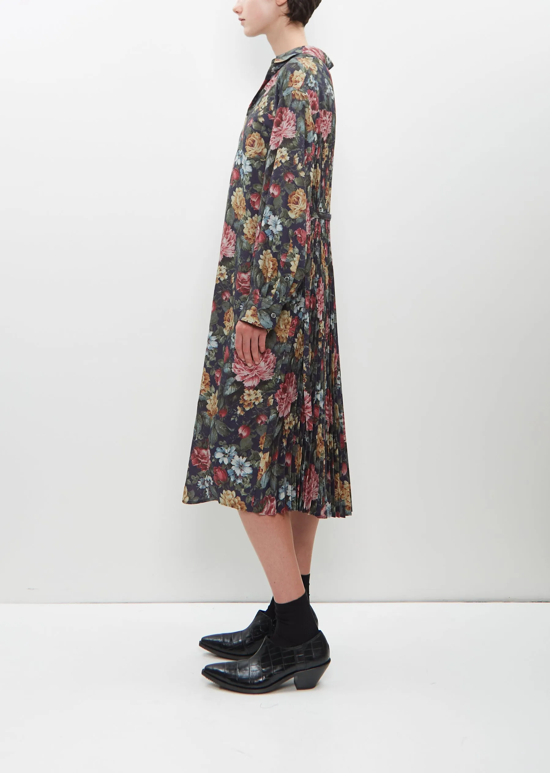 Long Sleeve Button Dress sold by La Garconne product image thumbnail 2