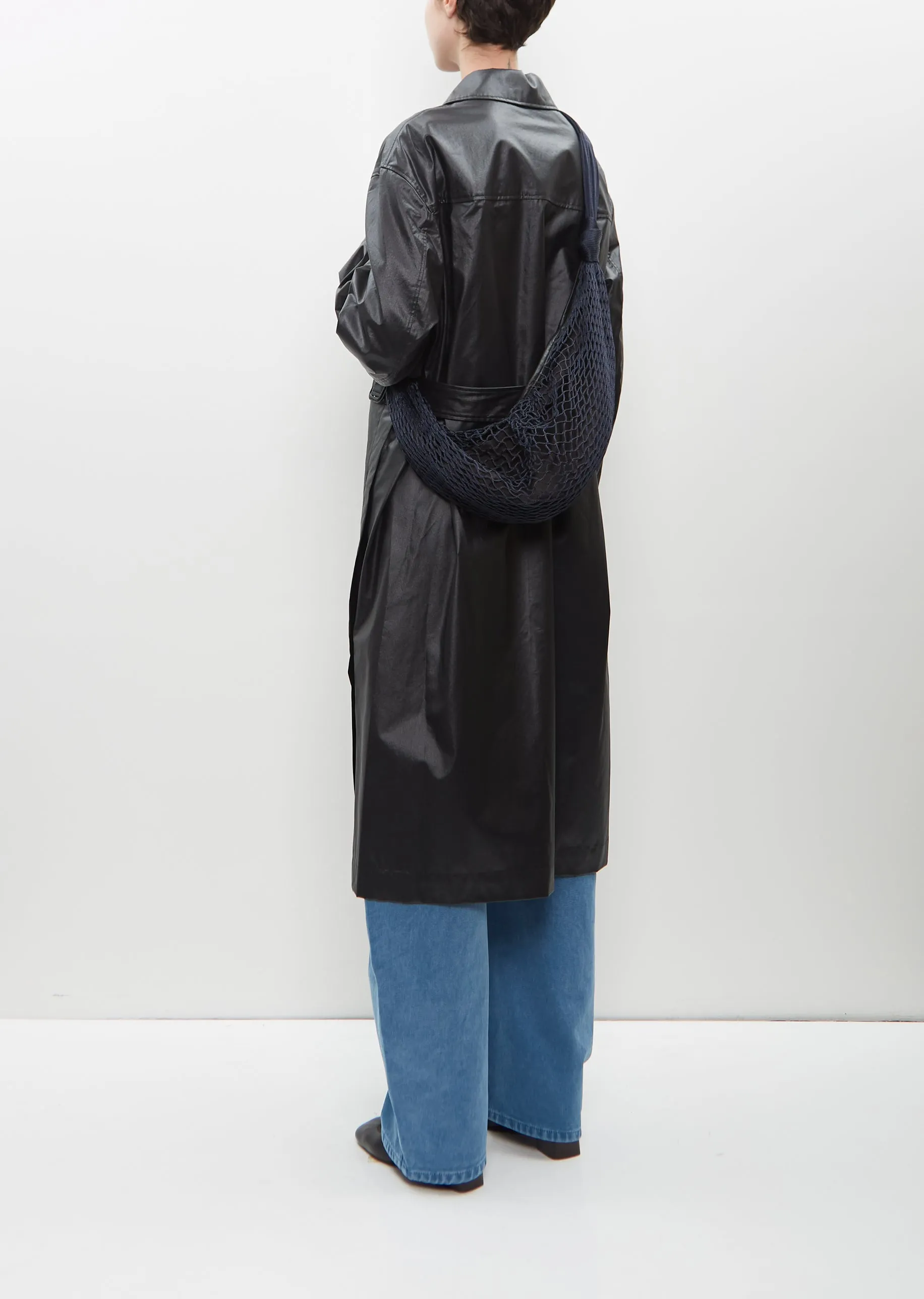 Croissant Filt Bag — Midnight Violet sold by La Garconne product image thumbnail 3