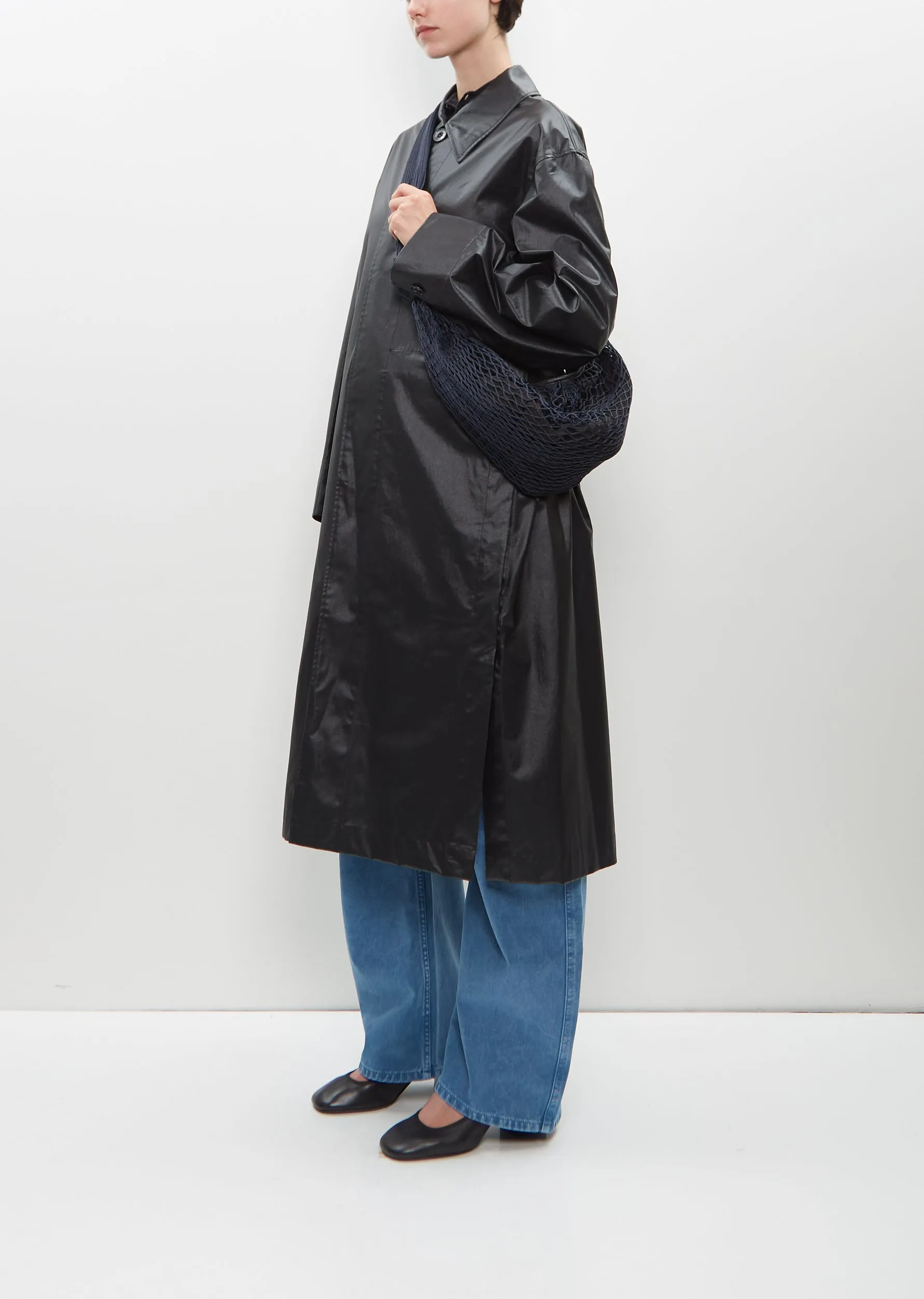 Croissant Filt Bag — Midnight Violet sold by La Garconne product image thumbnail 2