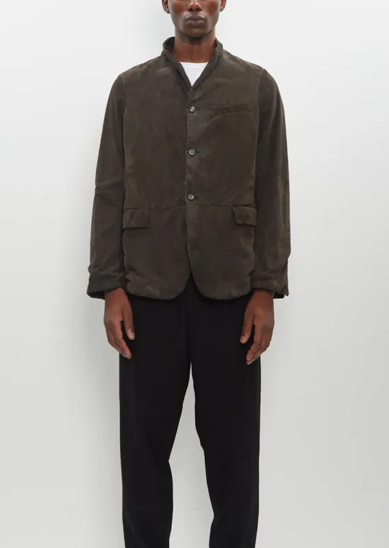 Tyrol Leather Jacket sold by La Garconne