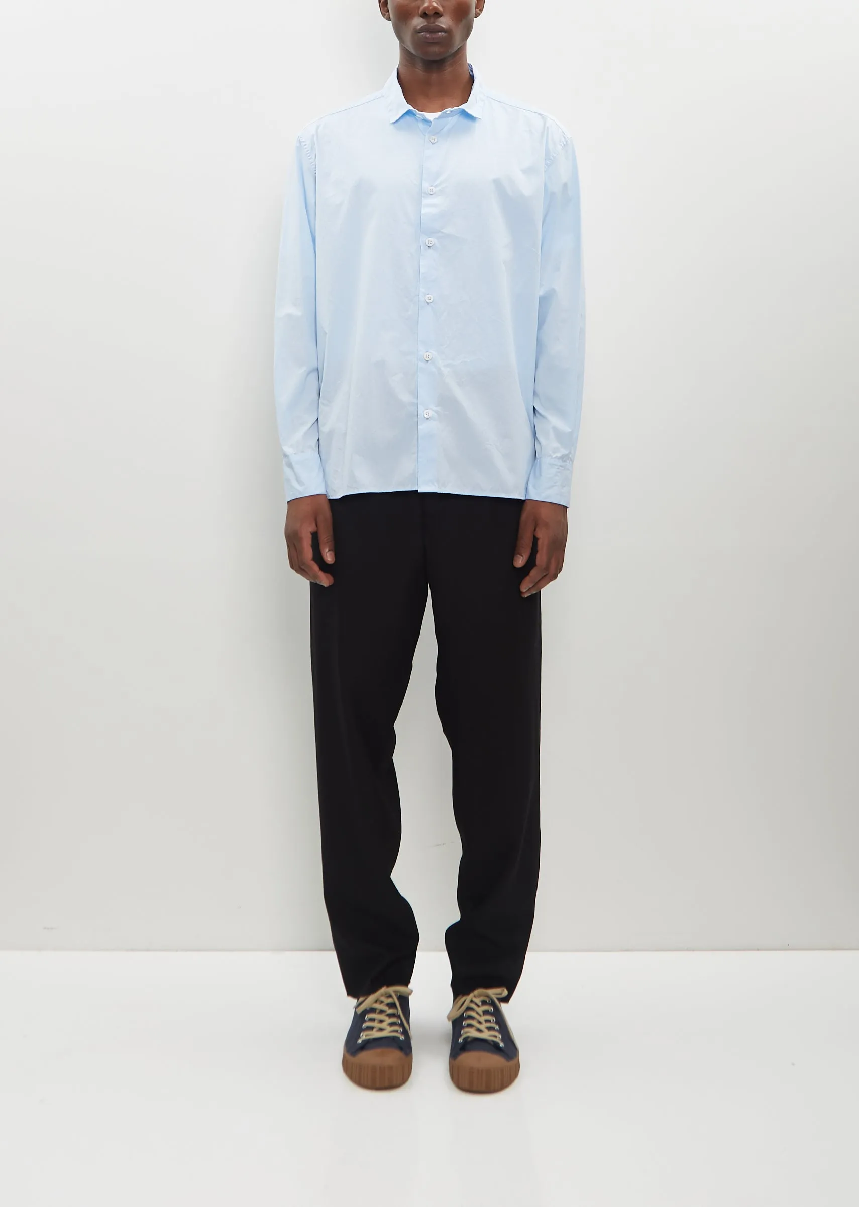 Farmer Shirt — Light Blue sold by La Garconne product image thumbnail 4