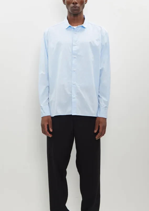 Farmer Shirt — Light Blue sold by La Garconne