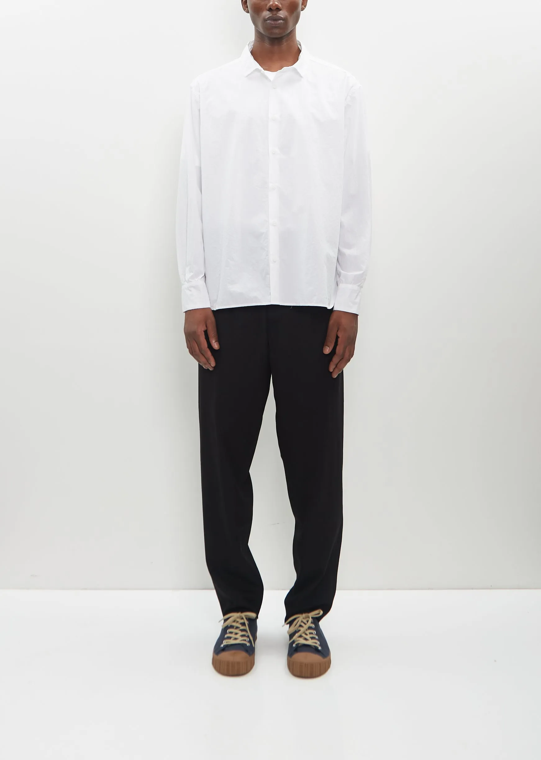 Farmer Shirt — White sold by La Garconne product image thumbnail 4