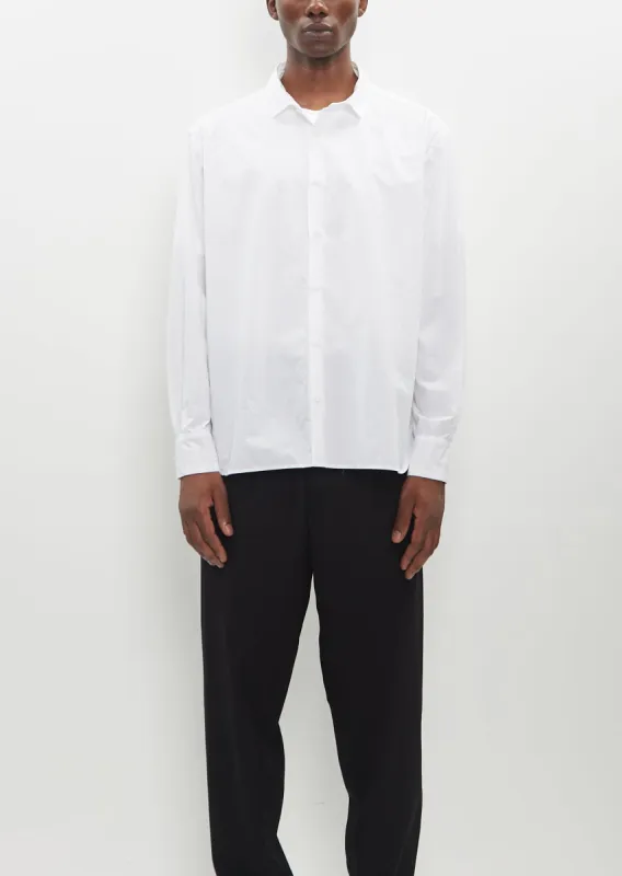 Farmer Shirt — White sold by La Garconne