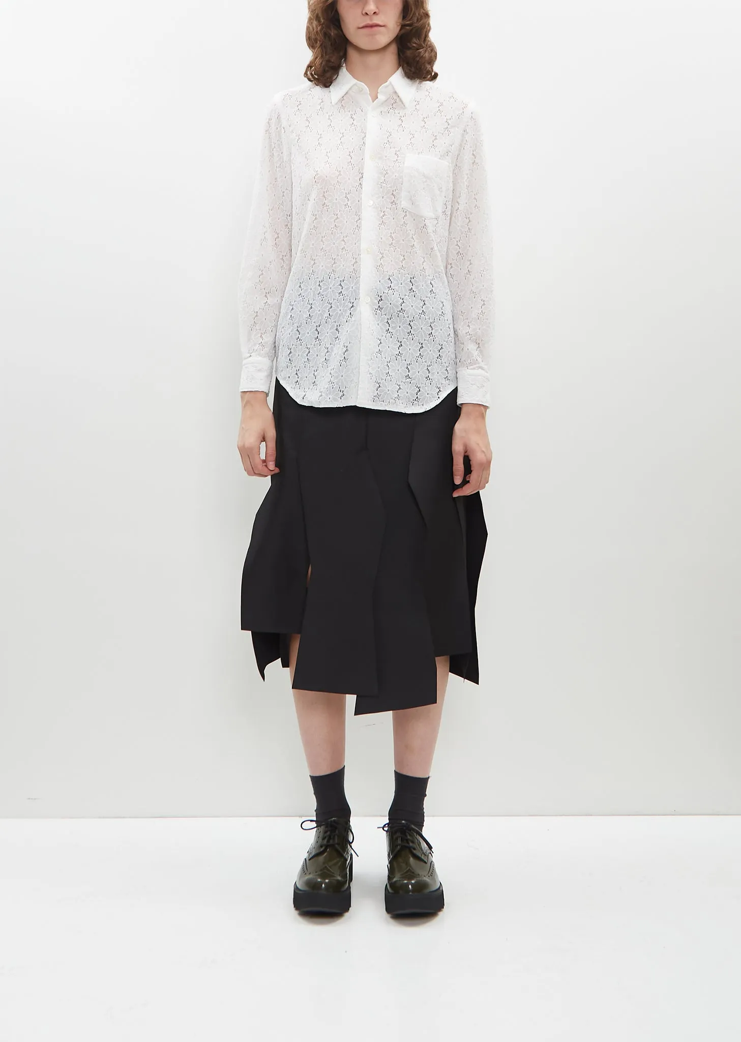 Paneled Skirt sold by La Garconne