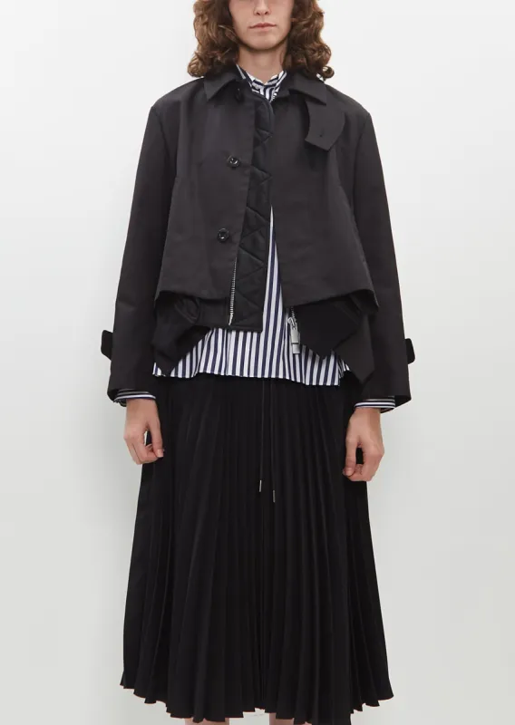 Cotton Gabardine x Nylon Twill Blouson sold by La Garconne