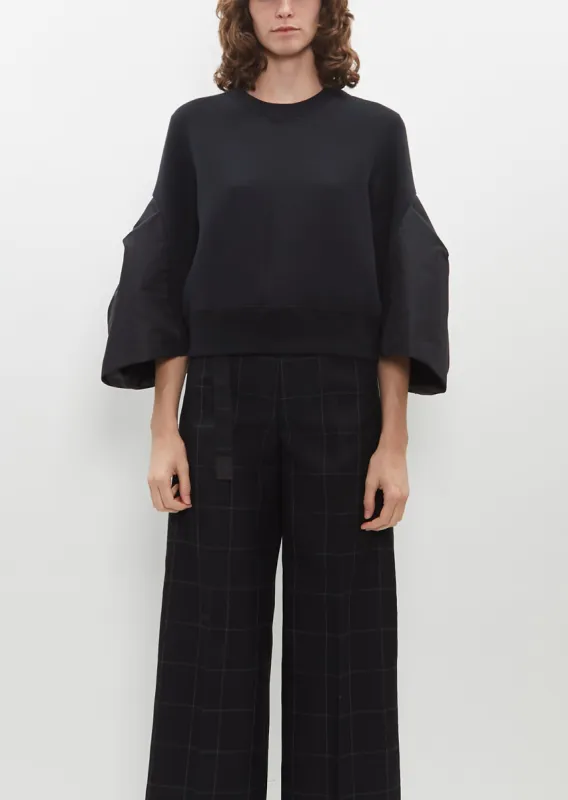 Nylon Twill x Sponge Sweat Pullover sold by La Garconne