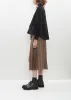 Windowpane Knit Cardigan sold by La Garconne