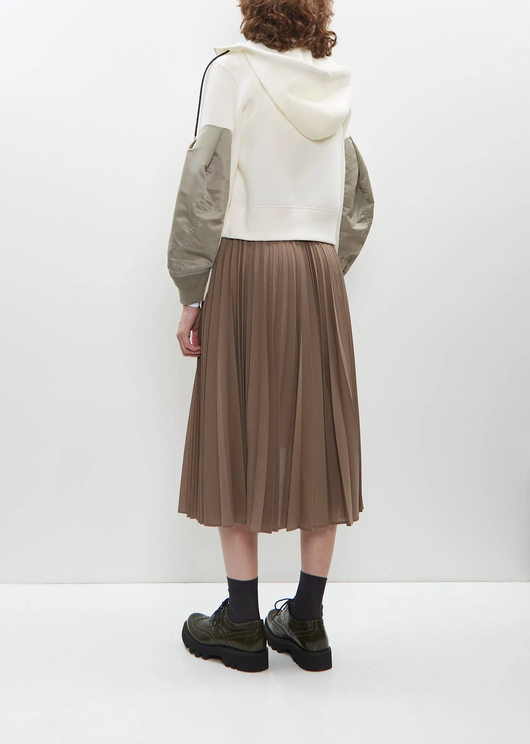 Nylon Twill x Sponge Sweat Hoodie sold by La Garconne product image thumbnail 3